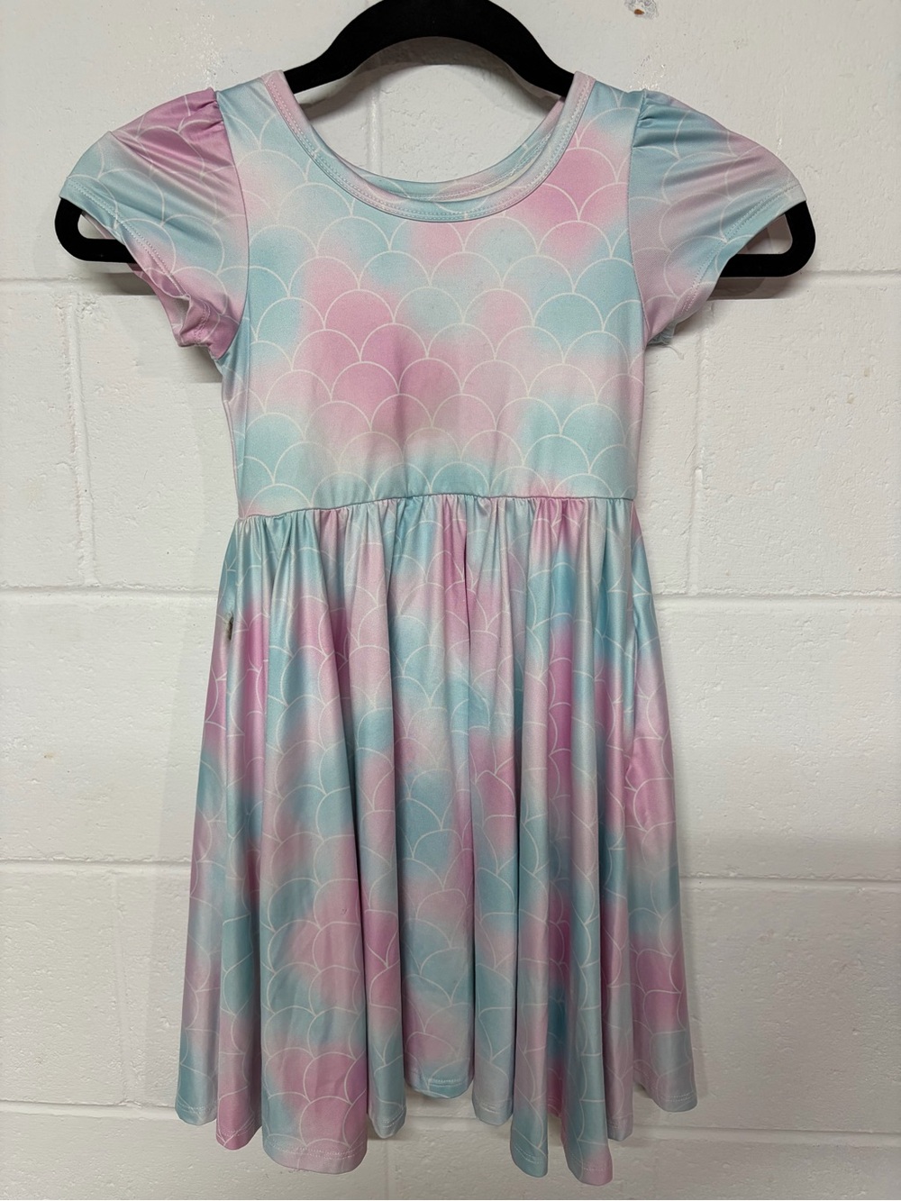 Mermaid Girls Twirl Dress size 5/6 Charlie’s Project with pockets!!!